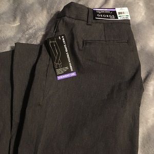 Dark grey George dress pants